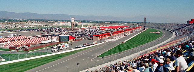 The California Speedway on Saturday