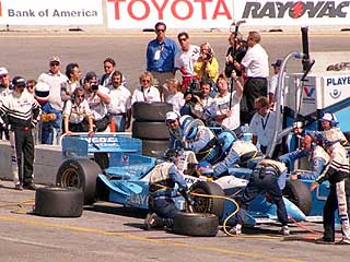 Jacques Villeneuve Pit Stop