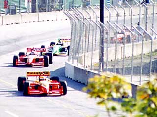 Pruett, Zanardi, Jourdain, Fittipaldi
