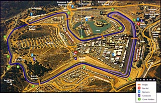 Laguna Seca Map