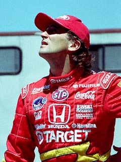 Alex Zanardi in the Paddock on Saturday