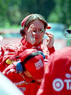 Jimmy Vasser in Pit Lane