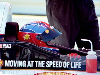 Bryan Herta Waiting to Qualify