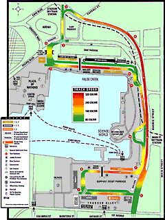 False Creek Map